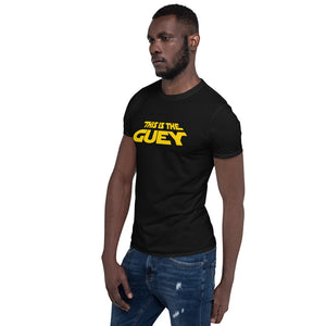 This is the GEUY! Short-Sleeve Unisex T-Shirt