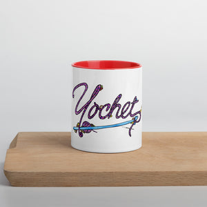Yochet Crochet Mug with Color Inside