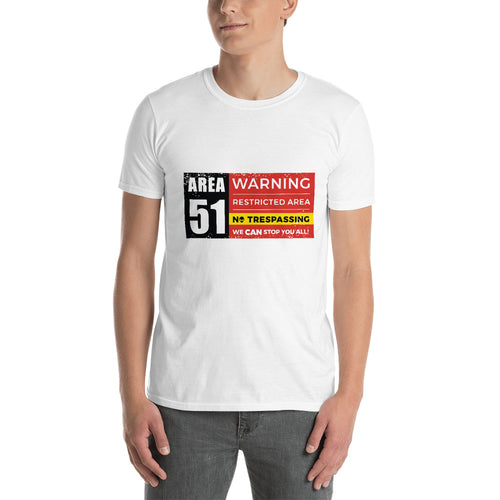 Storm Area 51 -  No Trespassing Short-Sleeve Unisex T-Shirt